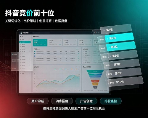 沙洋抖音搜索竞价