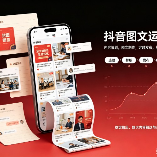 沙洋抖音图文代运营服务